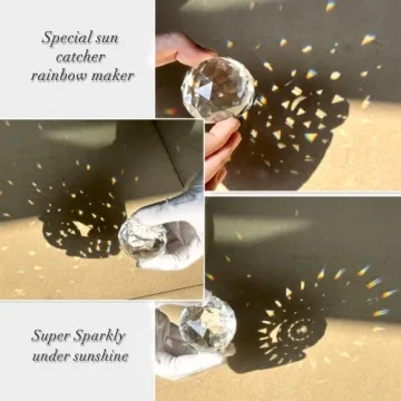 FONMY Gazing Ball Spiral Tail - Decorative Wind Spinner