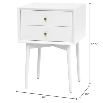 Stylish Nathan James Harper Nightstand for Smart Storage