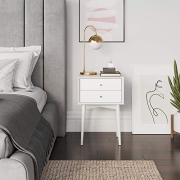 Stylish Nathan James Harper Nightstand for Smart Storage