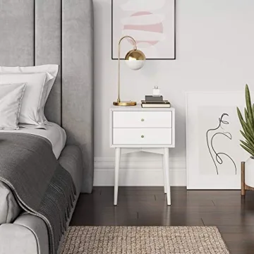 Stylish Nathan James Harper Nightstand for Smart Storage