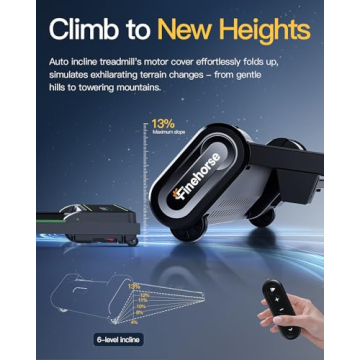 Up Pad 2.5HP Walking Pad with Auto Incline for Home