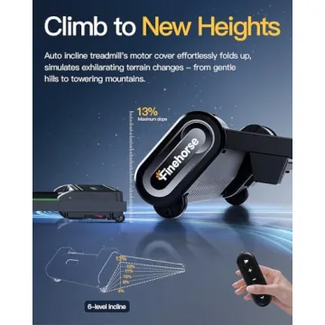 Up Pad 2.5HP Walking Pad with Auto Incline for Home