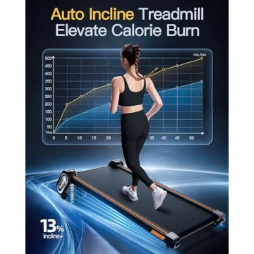 Up Pad 2.5HP Walking Pad with Auto Incline for Home