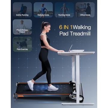 Up Pad 2.5HP Walking Pad with Auto Incline for Home