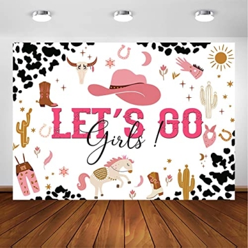 Avezano Let's Go Girls Backdrop for Bachelorette Celebrations