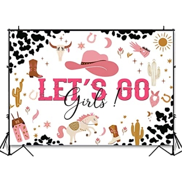 Avezano Let's Go Girls Backdrop for Bachelorette Celebrations
