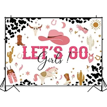 Avezano Let's Go Girls Backdrop for Bachelorette Celebrations
