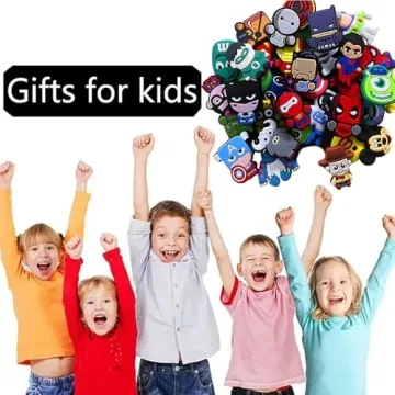 36 PCS Unisex PVC Shoe Charms - Fun Style for Kids