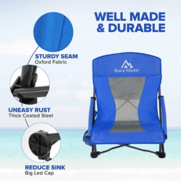 Brace Master Beach Chair: Lightweight and Portable Comfort