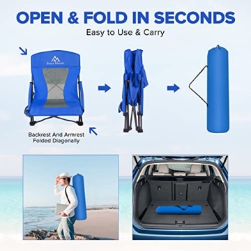 Brace Master Beach Chair: Lightweight and Portable Comfort