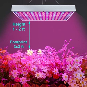 Osunby 75W LED Grow Light for Indoor Plants