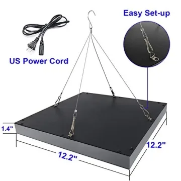 Osunby 75W LED Grow Light for Indoor Plants