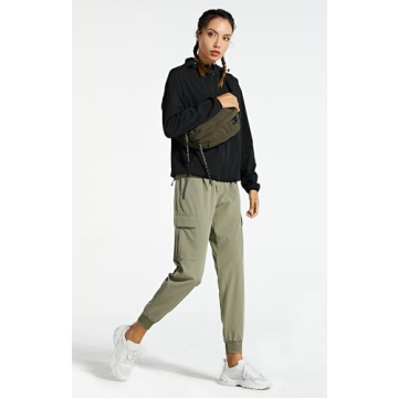 Libin Women's Lightweight Outdoor Cargo Joggers for Active Life