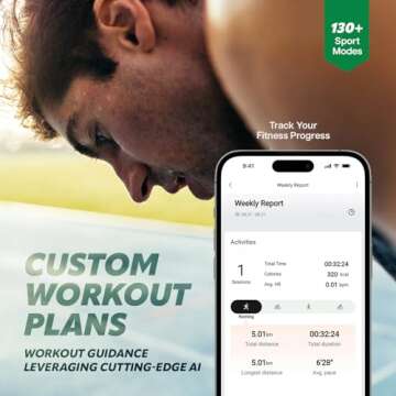 Amazfit Active Edge Smart Watch: Rugged Fitness Tracker