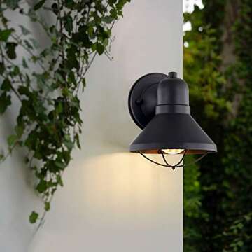 Stylish ARPENTER Outdoor Wall Light Fixtures - 2-Pack