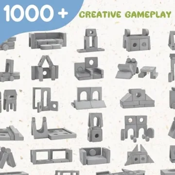 Domiqut Modular Kids Play Couch for Creative Play