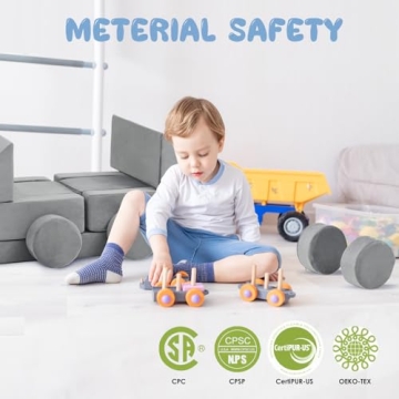 Domiqut Modular Kids Play Couch for Creative Play