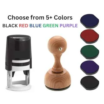 Customizable EXLIBRIS Book Embosser - Unique Library Stamp