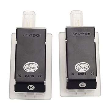 Car Door Courtesy Projector Puddle Logo Lights Replacement for Charger 2006-2022 with White Daytona Emblem,No Fading Color Logo