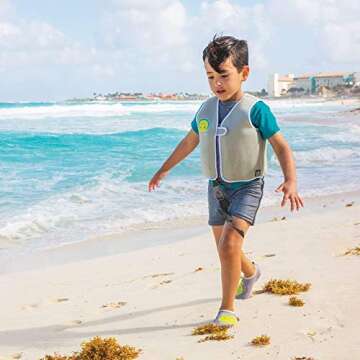 bblüv - Shoöz - Unisex Kids Neoprene Protective Outdoor Water Shoes for Beach or Pool, Protects fr...