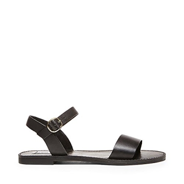 Steve Madden Women's Donddi Sandals - Chic Black Leather