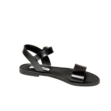 Steve Madden Women's Donddi Sandals - Chic Black Leather