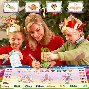 Mess-Free Water Doodle Mat for Kids Ages 2-7