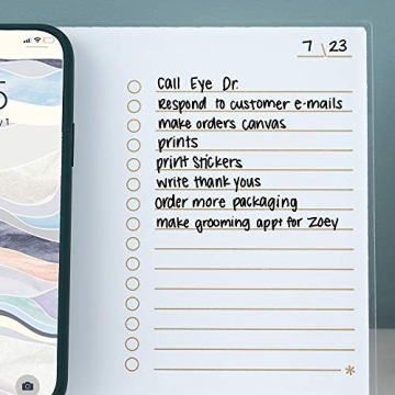 Erin Condren Acrylic Desk Stand and Mini Whiteboard