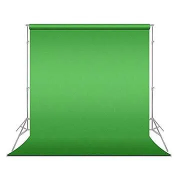 LimoStudio 9x13ft Green Fabricated Backdrop for Photography