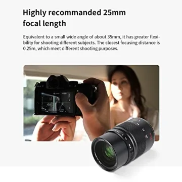 7artisans 25mm F0.95 Lens for Professional Photography