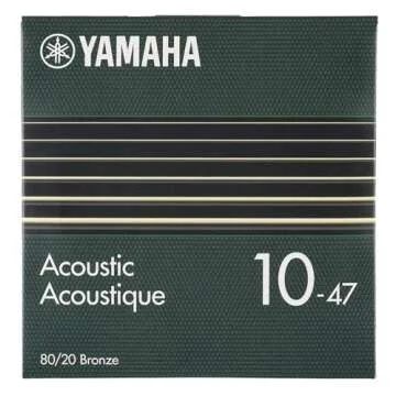 Acoustic Guitar Strings, Extra Light (010~047), 80/20 Bronze