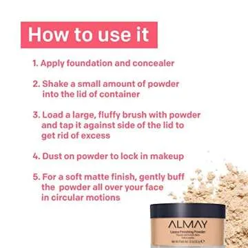 Almay Setting Powder: Matte Face Makeup for Flawless Skin