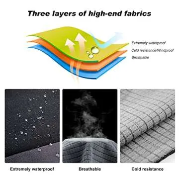 4ucycling Windproof Winter Cycling Pants for Men