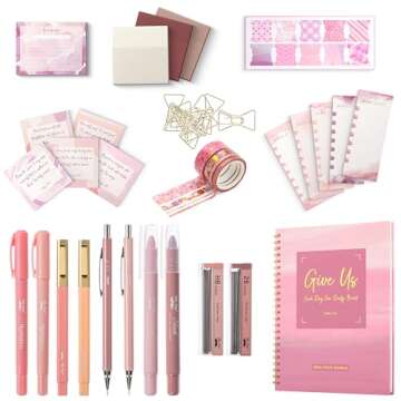 Mr. Pen- Bible Journaling Kit, Bible Highlighters and Pens No Bleed, Bible Study Kit, Bible Journali...