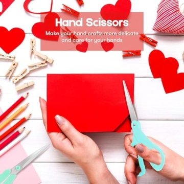 Buy Niutop Pastel Scissors 8 Inch Heavy Duty Comfort Grip