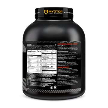GNC AMP Mass XXX Mass Gainer Protein Powder | 50g Protein | Targeted Muscle Building and Workout Sup...