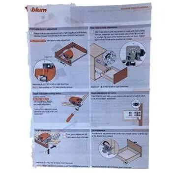 Adjustable Locking Device for Blum Slides Optimizes Drawers