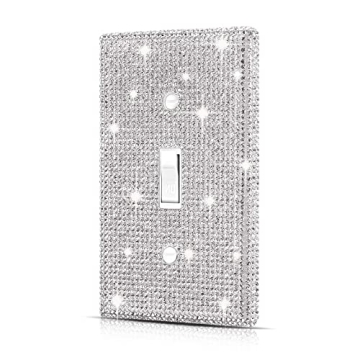 Rhinestone Light Switch Cover - Dazzling Home Accent for Stylish Decor
