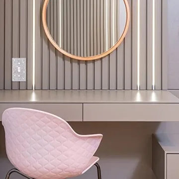 Sparkling Rhinestone Light Switch Cover for Glam Decor