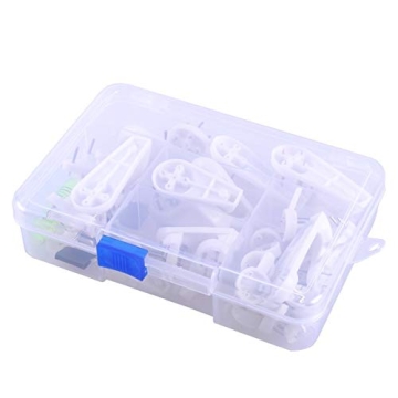 Comprehensive Picture Hanging Kit for All Wall Types - 106 Pack