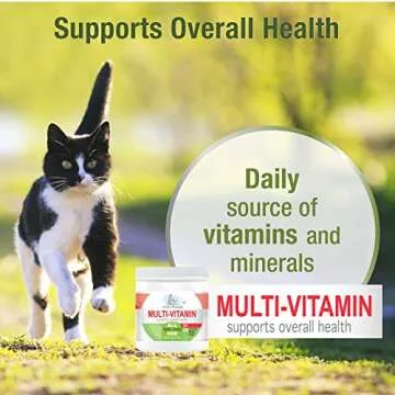 Premium Cat Multivitamin Soft Chews for Feline Vitality