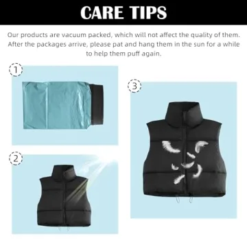 Zando Winter Cropped Puffer Vest for Stylish Women