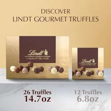 Lindt Gourmet Chocolate Truffles Gift Box - 14.7 oz