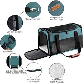 Portable Foldable Dog Pet Carrier for Easy Travel
