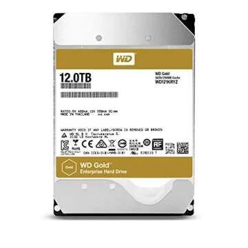 Western Digital 8TB WD Gold Enterprise Class Internal Hard Drive - 7200 RPM Class, SATA 6 Gb/s, 256 MB Cache, 3.5" - WD8004FRYZ
