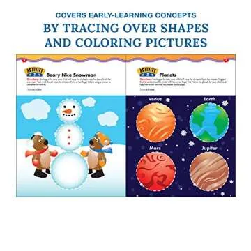 Big Skills for Little Hands® Trace Shapes Workbook—Learning Shapes, Colors, Fine Motor Skills, Tracing Activity Book for Preschool–Kindergarten (32 pgs)