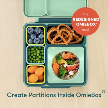 Omie OmieBox Leakproof Dips Containers Safe Durable Versatile