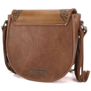 Montana West Stylish Embossed Leather Crossbody Handbag