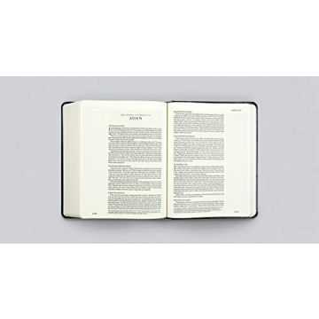 ESV Single Column Journaling Bible Black for Reflection