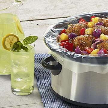 Reynolds Slow Cooker Liners, Easy Cleanup & Durable